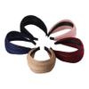 Leadigol Wide Hard Headband for Women with Hollow Design view 3