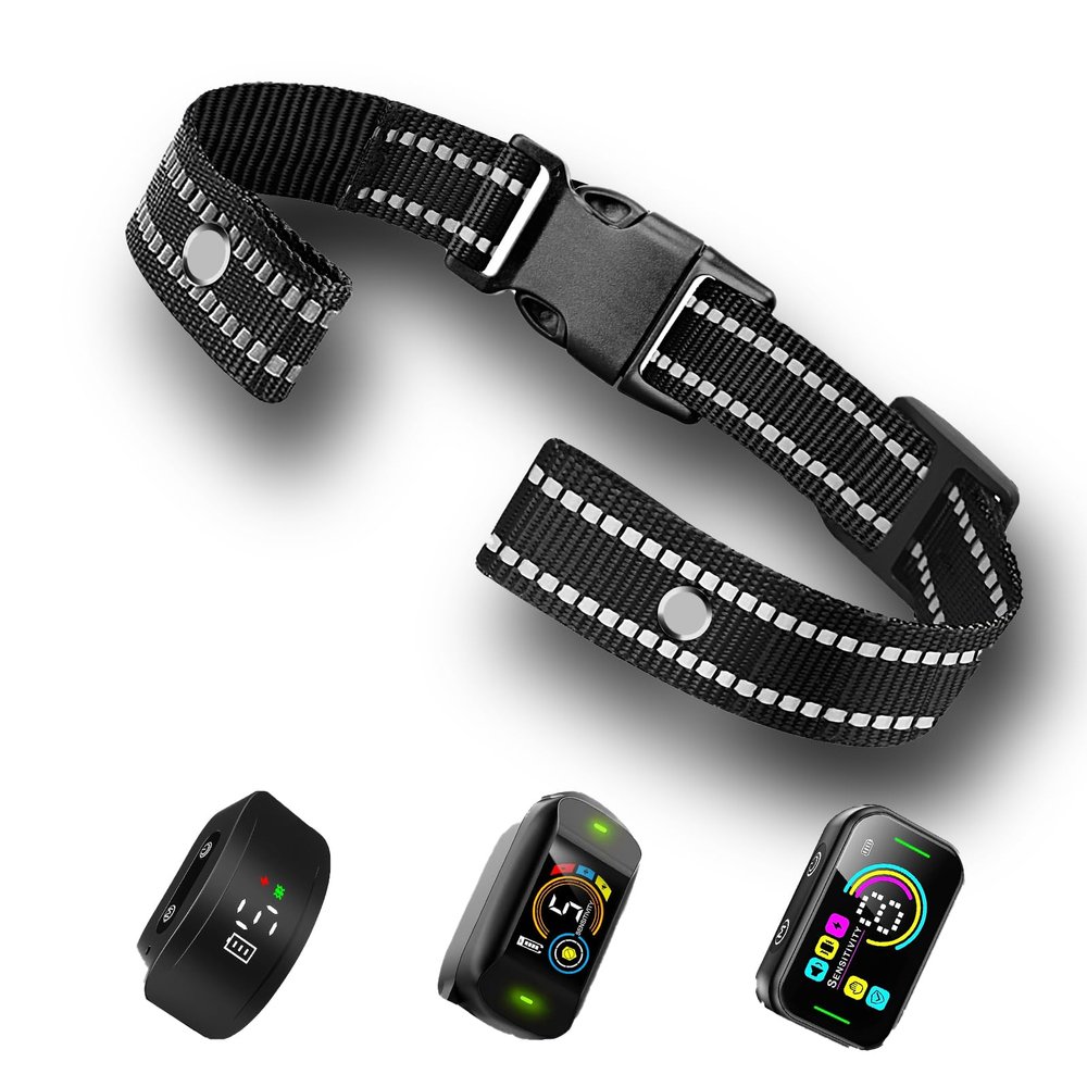 Dog Shock Collar Replacement Strap - GPS Receiver - Adjustable Straps for Small to Large Dogs