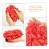 FRCOLOR 3-Piece Bath Loofah Body Scrubber Set view 3