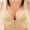boseucn Women's Wireless Front-Closure Seamless Push-Up Bra view 2