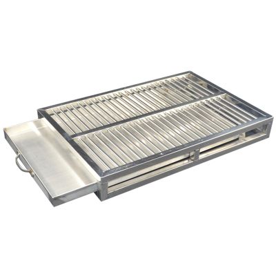 Stainless Steel Dog Toilet Training Tray with Pull-Out Drawer