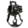 Camouflage Pet Backpack for Cats and Dogs, Green, X-Large view 1
