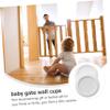 2 White Wall Protection Pads for Safety Gates view 3