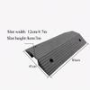 COKYIS Threshold Ramp, Portable Non-Slip Rubber Wheelchair Ramp (80 × 45 × 10 cm) view 2