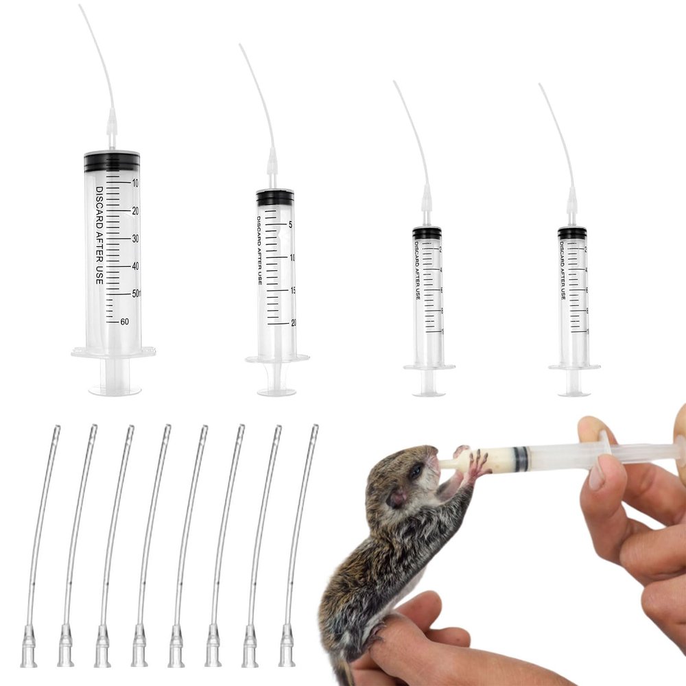 Baby Bird Parrot Feeding Syringe Set