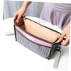 Toyvian Stroller Storage Bag, Portable Nylon Organizer for Baby Bottles, Diapers, Toys and More, Black view 4