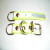 MJH BioThane Adjustable Collar Closure 13mm Wide (Neon Yellow) view 4