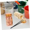 Nail Art Gold Foil, 1 Set Imitation Gold Foil with Tweezers view 2