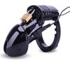 ZTHBYSB Electric Shock Chastity Cage Set with Wireless Remote, Black view 2
