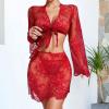 MNSWR Open Lingerie Bodysuit for Women view 2