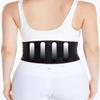 tylxayoxa Back Support Belt with Self-Heating and Lumbar Support, Black, Size L view 3