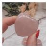 AOHRO Natural Rough Rose Quartz Heart-Shaped Crystal, 1 Piece, 40 × 40 mm view 3