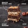 Naturally Pam Cake Bar, Soft Hazelnut, 12 x 44 g, Organic Vegan Oat Bars view 3