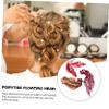 ABOOFAN 12-Piece Halloween Satin Ribbon Hair Ties with Pumpkin Design view 2