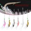 HERCHR Artificial Shrimp Fishing Lures, 6 Pieces, Soft Glow, Deep-Drop view 3