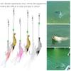 HERCHR Artificial Shrimp Fishing Lures, 6 Pieces, Soft Glow, Deep-Drop view 4