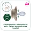 nip Butterfly Pacifier, 5–18 Months, 2-Pack, Silicone Symmetrical Nipple view 3