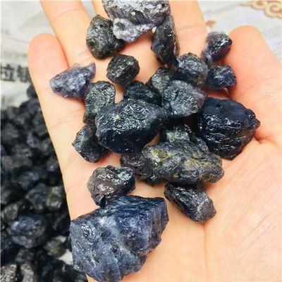 HXSCOO Natural Rough Cordierite Crystal Stone and Mineral Reiki Healing Crystal, Made as Jewelry (Size: 50 g)