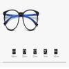 LTSRLL Trendy TR90 Retro Oval Blue-Light Reading Glasses for Women, Cute Classic HD Computer Readers with Anti-Eye-Strain Lenses and Spring Hinges (Color: Orange, Strength: +3.50) view 2