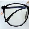LTSRLL Trendy TR90 Retro Oval Blue-Light Reading Glasses for Women, Cute Classic HD Computer Readers with Anti-Eye-Strain Lenses and Spring Hinges (Color: Orange, Strength: +3.50) view 3