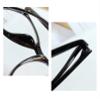 LTSRLL Trendy TR90 Retro Oval Blue-Light Reading Glasses for Women, Cute Classic HD Computer Readers with Anti-Eye-Strain Lenses and Spring Hinges (Color: Orange, Strength: +3.50) view 4