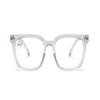 LTSRLL bergroe Reading Glasses, Sturdy Blue-Light-Blocking Computer Reading Glasses, Presbyopia Glasses for Eye Strain (Color: Transparent, Strength: +1.50) view 2