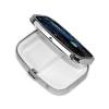 Space Planet Printed Metal Mini Pill Box with 3 Compartments view 2