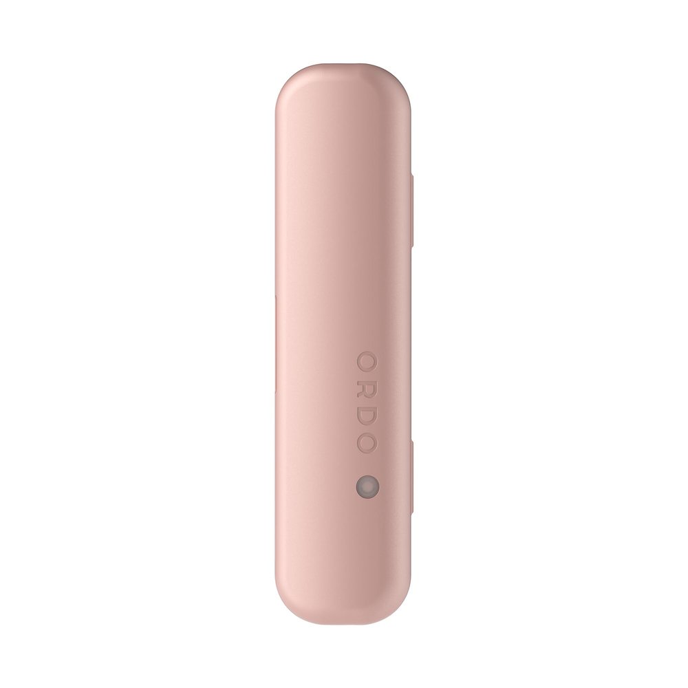 ORDO Sonic+ Toothbrush Travel Case, Portable USB Charging, Rose Gold