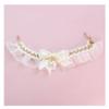 Yurosiay Vintage Bow Dog Collar with Pearl Pendant view 1