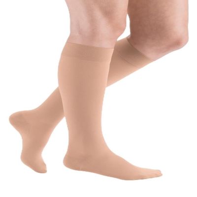 medi mediven Plus Compression Knee-High Stockings | Durable | Clima-Comfort | Size I | CCL 3 | Open Toe | Short | Without Top Band