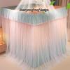 CENAP Bed Canopy, Luxury Bed Curtains for Family Hotel Bedrooms, Bedspread for 1.2 m/1.5 m/1.8 m/2 m Single or Double Beds, All Seasons (Color: Style 2, G view 4