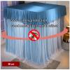 CENAP Four Seasons Luxury Bed Canopy, Double-Layer Bed Curtain for Double Beds view 2