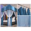 CENAP Four Seasons Luxury Bed Canopy, Double-Layer Bed Curtain for Double Beds view 4