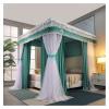 CENAP Bed Canopy, Green, Double-Layer Detachable Canopy for Single Beds view 1
