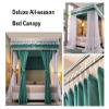 CENAP Bed Canopy, Green, Double-Layer Detachable Canopy for Single Beds view 2