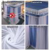 CENAP Bed Canopy, Green, Double-Layer Detachable Canopy for Single Beds view 4