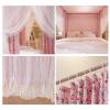 CENAP Purple Bed Canopy, Luxurious Double-Layer Removable Bed Curtain for Double Beds, Style 2 view 4
