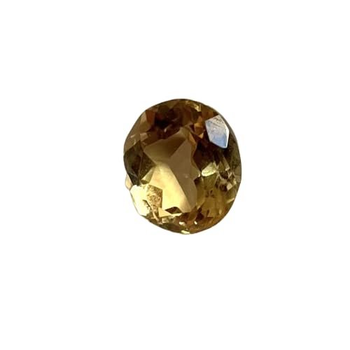 A++ Quality Natural Handmade Loose Citrine Gemstone | 8.25 ct | 12.1 mm x 13.6 mm | Gemstone Ring Pendant | Jewelry-Making Pendant | Arts and Crafts