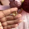 A++ Quality Natural Handmade Loose Citrine Gemstone | 8.25 ct | 12.1 mm x 13.6 mm | Gemstone Ring Pendant | Jewelry-Making Pendant | Arts and Crafts view 2