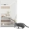 Reinforced Pet-Proof Screen Door with Zipper view 1