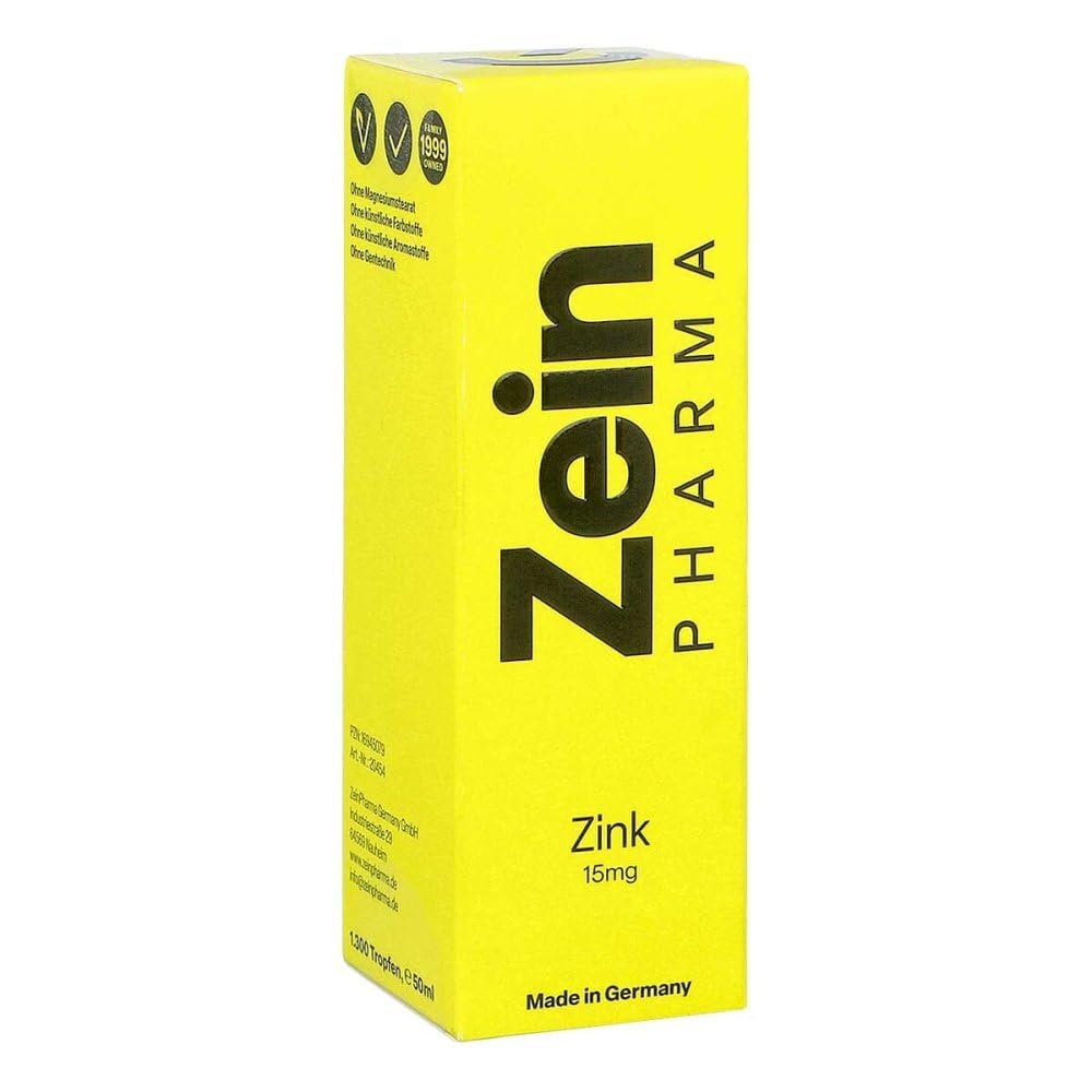 Zinc Drops 15 mg Ionis, 50 ml