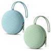 Aolso Silicone Baby Pacifier Case, 2-Pack, BPA-Free Pacifier Holder, Portable Waterproof Storage Box, Green/Blue view 1