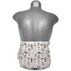 Organic Spelt Heat Belt with Hook-and-Loop Fastener, Approx. 135 cm, 7 Chambers, "Lovely Dogs" view 1