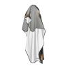 Cute Pug Printed Haircut Cape, Waterproof Unisex Salon Barber Cape, White, One Size view 3