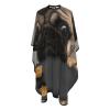 Cute Pug Printed Haircut Cape, Waterproof Unisex Salon Barber Cape, White, One Size view 4