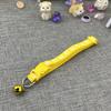 Newtensina Cat Collar with Bell, Paw Print Design, Yellow view 4