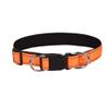 Newtensina Nylon Dog Collar - Soft Reflective for Medium to Large Dogs - Orange - L view 1