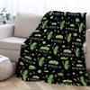 Pickle Blanket for Pickle Lovers, Funny Gift, Super-Soft Flannel Blanket for Baby and Pets, 76 x 40 in view 2