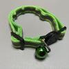 Newtensina Reflective Cat Collar with Bell - Green view 3