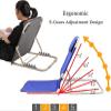Adjustable Bed Backrest for Neck, Head, and Lumbar Support, Portable and Foldable view 3